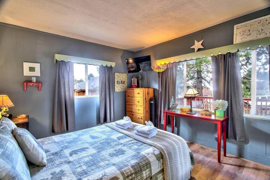 Los Osos Cozy Cabin With Private Spa And Bbq Villa Big Bear Lake Eksteriør bilde