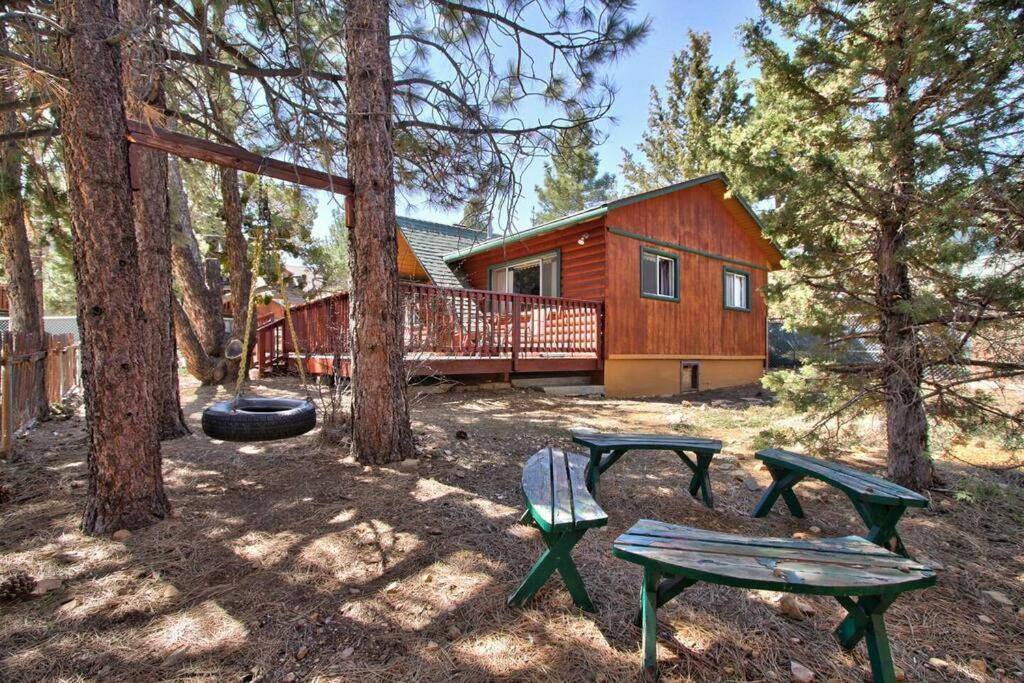 Los Osos Cozy Cabin With Private Spa And Bbq Villa Big Bear Lake Eksteriør bilde